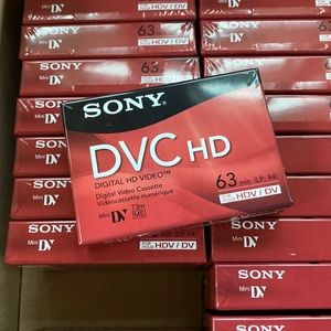 Sony DVC HD 63 minutes Digital Video Cassettes